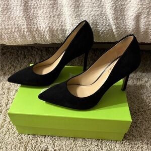 Black Suede Sam Edelman Pumps